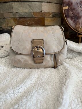 Coach Signature C Flap Crossbody New